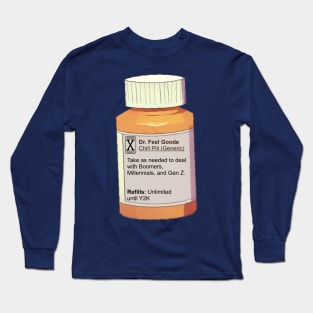 GenX Chill Pill Bottle Long Sleeve T-Shirt